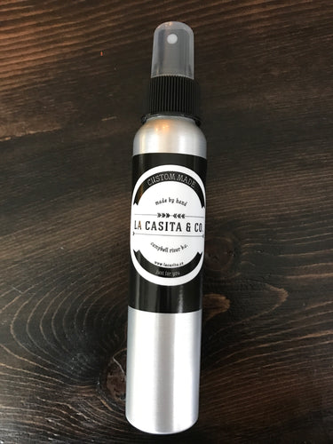 Custom essential oil spray