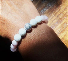 Lava and stone diffuser bracelet